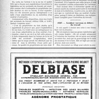 1811 - Page 1804-LXVIII - Correspondance. Accidents du travail. Accident survenu à un bûcheron / Accident survenu en dehors du travail