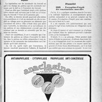 1812 - Page LXIX-1805 - Correspondance. Accidents du travail. Accident survenu en dehors du travail / Fiscalité. Exemption d’impôt des constructions nouvelles
