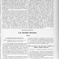 1838 - Page 1831 - Partie scientifique. L’Actualité Scientifique. La Presse. Lutte contre le staphylocoque [(Le Bulletin médical, 8 novembre 1930.)] / Les Sociétés Savantes. Paris. Les polynévrites alcoolo-tuberculeuses, (Académie de médecine ; 21-4-1931.) / Rôle des saisons et des pluies dans l’évolution de certaines maladies infectieuses, (Académie de médecine ; 21-4-1931.)