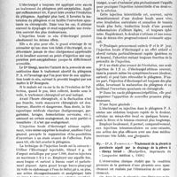 1855 - Page 1848 - Partie scientifique. L’Actualité Scientifique. Les Thèses. Le traitement abortif des phlegmons péri-amygdaliens par l’injection « insitu » d’argent colloïdal, par Dr. Antoine Giorgi (Librairie M. Lac, Paris VIe, 1930.) / Traitement de la pleurésie purulente aiguë par le drainage de la plèvre à « thorax fermé », par Dr. A. Fadrègue (Montpellier, imprimerie du « Languedoc médical », 1930.)