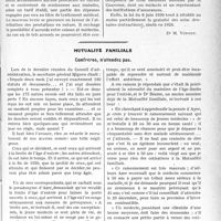 1868 - Page 1861 - Partie professionnelle, Hygiène, Assistance, Mutualité, Intérêts corporatifs, Variétés. Travaux Originaux. Assurances sociales. A travers la presse sociale [Dr M. Vimont] / Mutualité familiale. Confrères, n’attendez pas [A. Gassot]