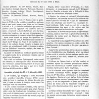 1872 - Page 1865 - Partie professionnelle, Hygiène, Assistance, Mutualité, Intérêts corporatifs, Variétés. Comptes rendus, documents, pièces officielles. Syndicat de la région Nortaise