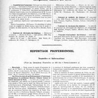 1875 - Page 1868 - Partie professionnelle, Hygiène, Assistance, Mutualité, Intérêts corporatifs, Variétés. Hôpitaux de l’assistance publique de Paris. Enseignement, concours, avis divers / Reportage professionnel. Nouvelles et Informations, (Voir les Dernières Nouvelles en tête des « Demi-Colonnes »). Nécrologie [Dr. Héry, Dr. Jacquemart, Dr. Desgraviers, Dr. Henri Plivard, Dr. Gustave Barral] / Les élèves du cours de perfectionnement d’hydrologie thérapeutique du professeur Maurice Villaret visitent la station thermale de Vichy