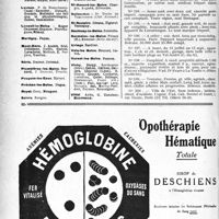 1893 - Page 1886-VI - Abonnés du Concours exerçant dans les Stations Thermales / Demandes et offres