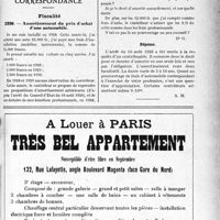 1962 - Page LXXI-1955 - A travers l’officiel. Société médicale du littoral méditerranéen. Ier Voyage médical international dans les Alpes avec excursion facultative en Suisse, (Suite) / Correspondance. Fiscalité. Amortissement du prix d’achat d’une automobile