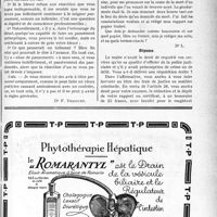 1964 - Page LXXIII-1957 - Correspondance. Application du Tarif Fallières. A propos d’un panaris / Médecine légale. Constatation de décès d’un noyé
