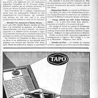 1970 - Page VII-1963 - Dernières nouvelles. Faculté de médecine de Paris / Victime du devoir / Erection d’un monument à Charles Moureu / Hôpital Saint-Michel / Voyage médical aux villes d’eaux Tchécoslovaques