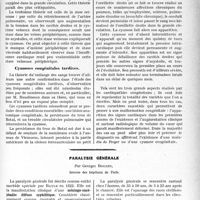 1984 - Page 1977 - Partie scientifique. Travaux Originaux. Les malformations congénitales du coeur chez le jeune enfant, par le Professeur P. Lereboullet. Physiologie pathologique / Cyanoses congénitales tardives / Paralysie générale, par Georges Boudin