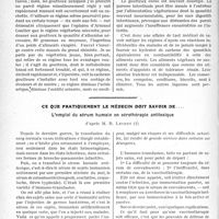 1991 - Page 1984 - Partie scientifique. Travaux Originaux. L'alimentation du goutteux, par Daniel Critzman. Régime végétarien mixte / Ce que pratiquement le médecin doit savoir de…. L’emploi du sérum humain en sérothérapie antitoxique, d’après M. R Levent