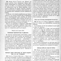 1999 - Page 1992 - Partie scientifique. L’Actualité Scientifique. Les Sociétés Savantes. Montpellier. Société des Sciences Médicales et Biologiques de Montpellier et du Languedoc Méditerranéen. Séance du 20 mars 1931 / Séance du 27 mars 1931