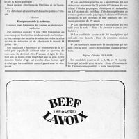 2052 - Page XIII-2045 - A travers l’officiel. Assistance publique / Enseignement de la médecine