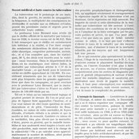 2085 - Page 2078 - Partie professionnelle, Hygiène, Assistance, Mutualité, Intérêts corporatifs, Variétés. Travaux Originaux. L’actualité Professionnelle. Le secret professionnel. Etude couronnée du prix Le Gendre à la Société médicale des Hôpitaux de Paris (1931), par le Dr Godard, (suite et fin). Secret médical et lutte contre la tuberculose