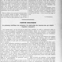2094 - Page 2087 - Partie professionnelle, Hygiène, Assistance, Mutualité, Intérêts corporatifs, Variétés. Travaux Originaux. Hydrologie. Le premier V. E. M. cardiologique à Royat et Saint-Nectaire [G. Duchesne] / Variétés biologiques. La puissance prolifique des poissons et la destruction des nouveau-nés qui rétablit l’équilibre nécessaire [J. Noir]