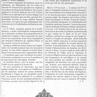 2098 - Page 2091 - Partie professionnelle, Hygiène, Assistance, Mutualité, Intérêts corporatifs, Variétés. Travaux Originaux. L’assemblée générale ou syndicat des médecins de la Seine