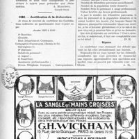 2113 - Page 2106-LXX - Correspondance. Fiscalité. Déduction du salaire alloué par le médecin à sa femme / Justification de la déclaration