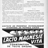 2126 - Page XIII-2117 - A travers l’officiel. Médaille commémorative serbe de la Grande Guerre / Médaille d’honneur des épidémies / Enseignement de la médecine