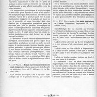 2155 - Page 2146 - Partie scientifique. L'Actualité Scientifique. Les Thèses. Les suppurations prostatiques à staphylocoques, par Dr A. Brault. (Paris, Jouve et Cie, 1930.) / Pelade et persistance de racines de dents temporaires, par Dr Praux. (Paris, imprimerie de la Faculté de médecine, Jouve et C'e, éditeurs, 15, rue Racine, 1930.) / Les abcès puerpéraux de l’utérus, par Dr P. Haubtmann. (Strasbourg, imprimerie Ch. et J. Goeller, 1930.)