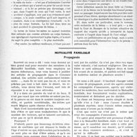 2165 - Page 2156 - Partie professionnelle, Hygiène, Assistance, Mutualité, Intérêts corporatifs, Variétés. Travaux Originaux. Jurisprudence. Accident du travail. — Mort subite / Mutualité familiale. Propagande [A. Gassot]