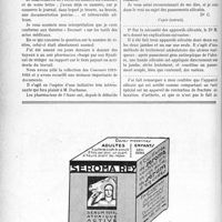 2187 - Page 2178-LXX - Correspondance. Questions médico-militaires. Retraite mutuelle du combattant / Application du Tarif Fallières. Pansements silicates pour ulcère variqueux
