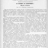 2207 - Page 2198 - Partie scientifique. Travaux Originaux. Le scorbut du nourrisson. Maladie de Barlow, par M. le Professeur Lereboullet