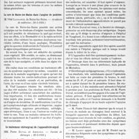 2218 - Page 2209 - Partie scientifique. L’Actualité Scientifique. Les Sociétés Savantes. Paris. Sur le vaccin antituberculeux de Friedmann, (Académie de médecine ; 26-5-1931.) / La cure de Bains-les-Bains dans l’angine de poitrine, (Académie de médecine ; 26-5-1931.) / Le traitement chirurgical de l’appendicite aiguë, (Société de chirurgie ; 25-3-1931.)