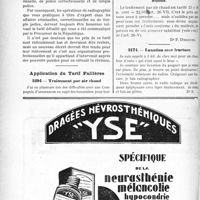 2257 - Page 2248-LXIV - Correspondance. Médecine légale. Honoraires des radiographes / Application du Tarif Fallières. Traitement par air chaud / Luxation avec fracture