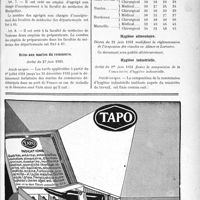 2266 - Page IX-2257 - A travers l’officiel. Enseignement de la médecine / Soins aux marins du commerce / Hygiène alimentaire / Hygiène industrielle