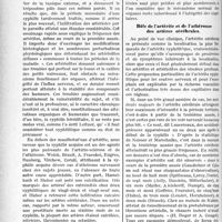 2277 - Page 2268 - Partie scientifique. Travaux Originaux. Le pancréas dans la syphilis acquise et les cancers, par Joseph Leriche. L’artérite et l’athérome / Rôle de l’artérite et de l’athérome des artères cérébrales