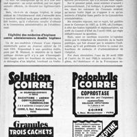 2316 - Page LV-2307 - Journées médicales coloniales. Hôpitaux. Du droit pour le médecin d’hôpital de réclamer des honoraires aux malades payants / Eligibilité des médecins d’hôpitaux comme administrateurs desdits hôpitaux