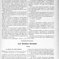 2358 - Page 2349 - Partie scientifique. L’Actualité Scientifique. La Presse. Formes anatomo-radio-cliniques de la pneumonie infantile [(Lyon Médical, 18 janvier 1931.)] / Les Sociétés Savantes. Paris. La réforme des études dentaires, (Académie de médecine ; 9, 16, et 23-6-1931.)