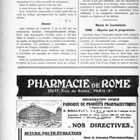 2393 - Page 2384-LXIV - Correspondance. Assurances sociales. Application aux salariés de plus de 60 ans / Baux et Locations. Reprise par le propriétaire