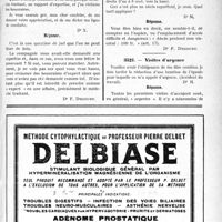 2398 - Page LXIX-2389 - Correspondance. Application du Tarif Fallières. Certificat descriptif ou expertise / « Abcès profond », vu la région difficile / Visites d’urgence