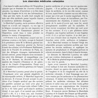 2412 - Page 2403 - Propos du jour. Les Journées médicales coloniales [J. Noir]