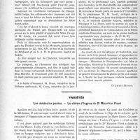 2443 - Page 2434 - Partie professionnelle, Hygiène, Assistance, Mutualité, Intérêts corporatifs, Variétés. Travaux Originaux. Les journées médicales de Bruxelles. A la mémoire de Fernand Widal, (20 juin-27 juin.) [Dr Henri Henne] / Variétés. Les médecins poètes. — Le violon d’Ingres du Dr Maurice Picot [J. Noir]