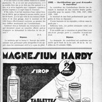 2462 - Page LXI-2453 - Correspondance. Questions fiscales. Un médecin propharmacien n’est pas imposable à la patente en qualité de pharmacien / Justifications que peut demander le contrôleur