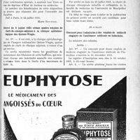 2476 - Page XI-2467 - A travers l’officiel. Circulaire et arrêtés du Ministre de l’instruction publique relatifs aux études universitaires des étudiants roumains et mauriciens / Décret du 9 juillet 1931 créant quatre emplois de chefs de clinique adjoints à la clinique ophtalmologique des Quinze-Vingts / Vacance de chaires / Concours pour l’admission à des emplois de médecin stagiaire de l’assistance médicale en Indochine
