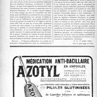 2479 - Page 2470-XIV - A travers l’officiel. Réponses des Ministres aux questions des Parlementaires. Situation fiscale d’un médecin au service de plusieurs entreprises industrielles / Conditions d’attribution du bénéfice des cures thermales aux pensionnés de guerre