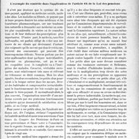 2480 - Page 2471 - Propos du jour. L’utilité du contrôle médical en médecine sociale. L’exemple du contrôle dans l’application de l’article 64 de la Loi des pensions [J. Noir]