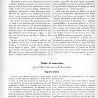 2481 - Page 2472 - Propos du jour. L’utilité du contrôle médical en médecine sociale. L’exemple du contrôle dans l’application de l’article 64 de la Loi des pensions [J. Noir] / Notes et souvenirs, par le Dr Pierre Maurel. Auguste Cézilly