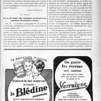 2544 - Page XI-2535 - A travers l’officiel. Circulaire du ministre de la Santé publique, en date du 20 juin 1931, sur la surveillance des eaux minérales / Loi du 28 juillet 1231 simplifiant la perception des cotisations des assurances sociales
