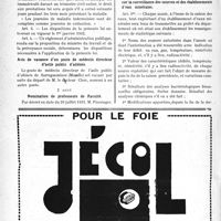 2545 - Page 2536-XII - A travers l’officiel. Loi du 28 juillet 1231 simplifiant la perception des cotisations des assurances sociales / Avis de vacance d’un postée de médecin directeur d’asile public d’aliénés / Nomination de professeurs de Faculté / Arrêté du ministre de la Santé publique du 3 août 1931 sur la surveillance des sources et des établissements d’eau minérales