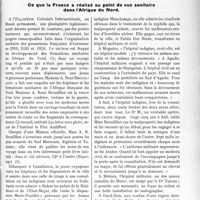 2548 - Page 2539 - Propos du jour. Ce que la France a réalisé au point de vue sanitaire dans l’Afrique du Nord [J. Noir]