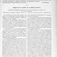 2630 - Page 2621 - Partie professionnelle, Hygiène, Assistance, Mutualité, Intérêts corporatifs, Variétés. Travaux Originaux. L’actualité professionnelle. Nouvelles variations sur la pléthore médicale. Comment réduire le nombre des étudiants en médecine et des médecins [G. Duchesne] / Rapport sur la question de la pléthore médicale