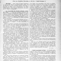 2642 - Page 2633 - Partie professionnelle, Hygiène, Assistance, Mutualité, Intérêts corporatifs, Variétés. Reportage professionnel. Nouvelles et Informations. Nécrologie [Docteurs Prost, Jacques Targowla, Ch. J. Richard, Thomassian, Georges Barencelli, Tribet] / Les congressistes des Journées médicales coloniales à Vichy / Société anatomique de Paris