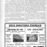 2661 - Page 2652-VIII - A travers l’officiel. Décret du 4 août 1931 modifiant l'article 2 du décret du 24 mai 1930 sur les assurances sociales / Décret du 4 août 1931 modifiant l’article 3 du décret du 27 août 1930 sur les assurances sociales