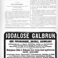 2663 - Page 2654-X - A travers l’officiel. Service de Santé militaire / Enseignement de la médecine / Service de Santé militaire