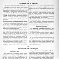 2680 - Page 2671 - Partie scientifique. Travaux Originaux. Ce que pratiquement le médecin doit savoir de... l’Hémophilie essentielle ou familiale, le traitement de la diathèse, le traitement des hémorragies, d’après Mm P. Chevallier et R. Goldberg. L’hémophilie / Traitement de la diathèse / Traitement des hémorragies