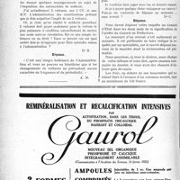 2713 - Page 2704-LVI - Correspondance. Questions fiscales. Bases de la patente, sue les locaux occupés par une clinique / Taxes à payer sur deux voitures ne circulant pas simultanément / Recours au Conseil d’Etat contre une décision du Conseil de Préfecture