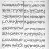 2732 - Page 2723 - Propos du jour. La conquête sanitaire de l’Algérie. La lutte contre le paludisme. De Maillot à A. Laveran et à H. Vincent [J. Noir]