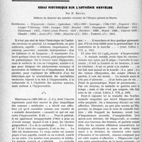 2737 - Page 2728 - Partie scientifique. Travaux Originaux. Essai historique sur l'asthénie nerveuse, par R. Benon